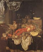 BEYEREN, Abraham van Still Life with Lobster (mk08) USA oil painting reproduction
